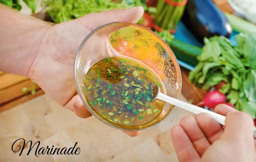 marinade is used to softer the meat