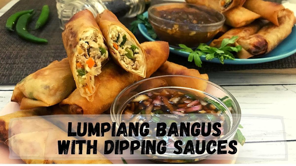 'Video thumbnail for Lumpiang Bangus with Dipping Sauces   Happy Tummy Recipes'
