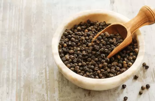 if you're searching for a substitute for juniper berries in a recipe, black pepper is a good option. 