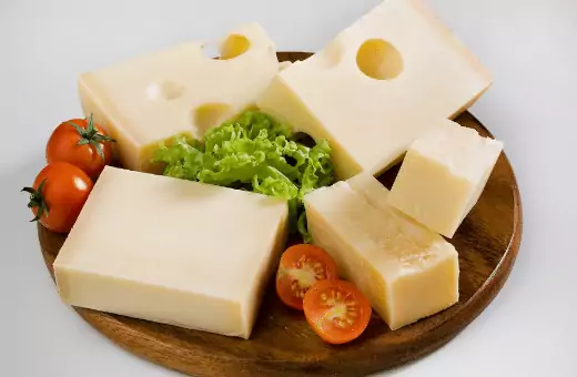 swiss cheese is popular worldwide. you can use swiss cheese in your recepies instead of truffle burrata. 
