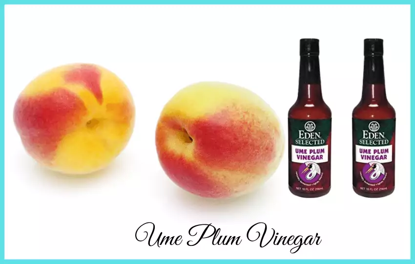 ume plum vinegar is a popular ingredient in kitchen