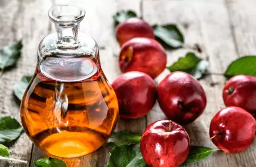 apple cider vinegar is one of the best substitutes for champagne vinegar.