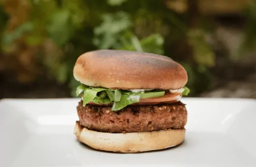 beyond meat is a plant-based burger that is a great substitute for soy-free meat.