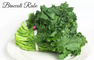 You can substitute your broccoli rabe.