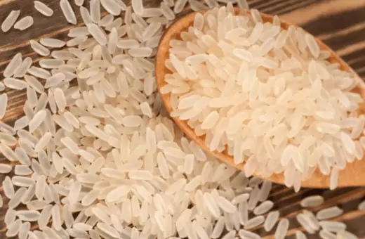 the image shows converted rice that is a famous alternative for arborio rice.