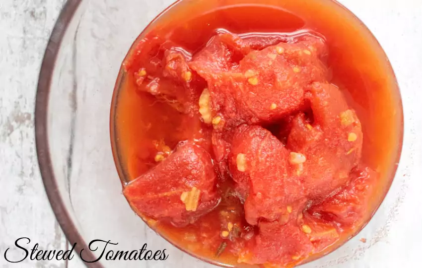 stewed tomatoes is one of the most use ingredient use in kitchen