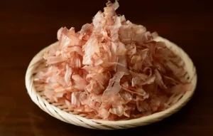 bonito flakes are a form of dried fish, traditionally from the bonito fish