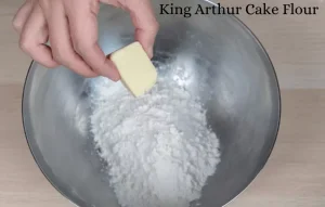 king arthur, cake flour is unbleached flour that contains Malted barley flour, wheat flour, and wheat starch