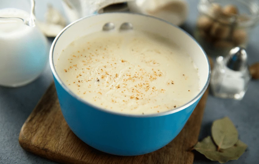 bechamel is a milk-based mother sauce typically used in french cuisine