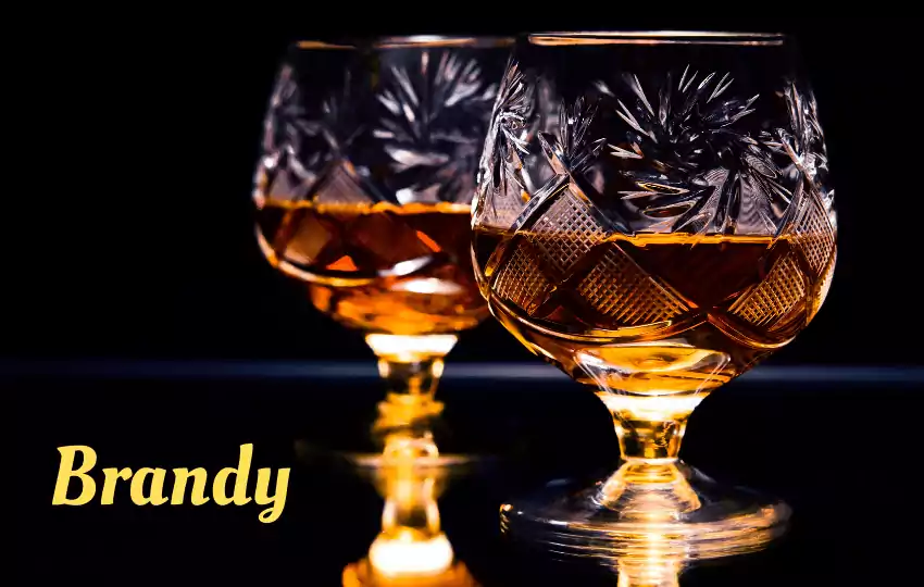 brandy is a spirit made from grapes