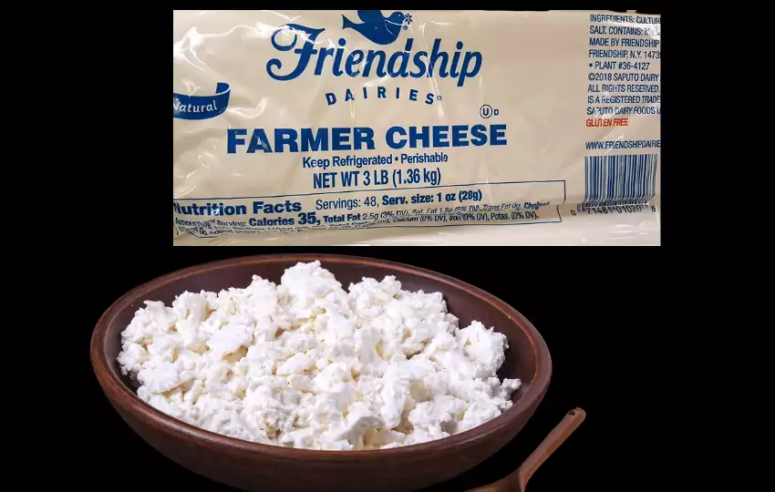 farmer's cheese is a type of fresh cheese made from curdled milk