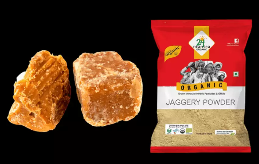 jaggery is a sweetener that is made from sugarcane or palm sap