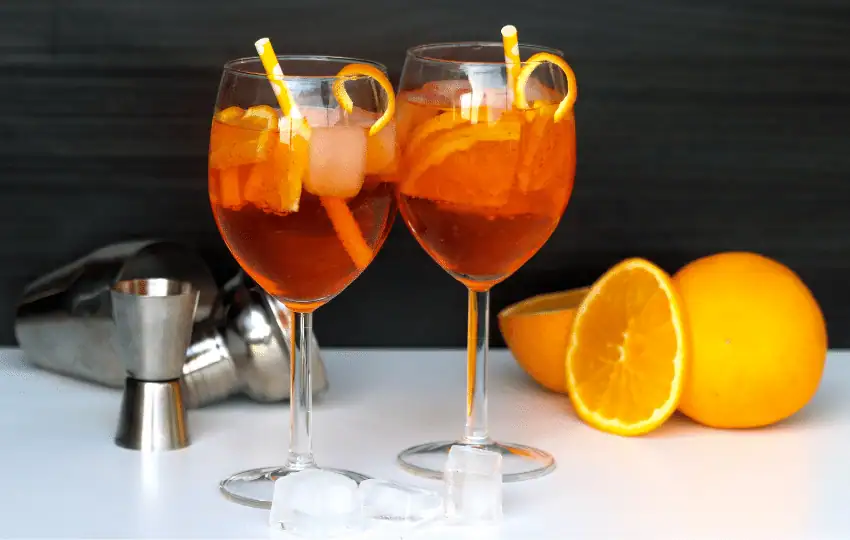 aperol can be enjoyed on its own or mixed with other drinks