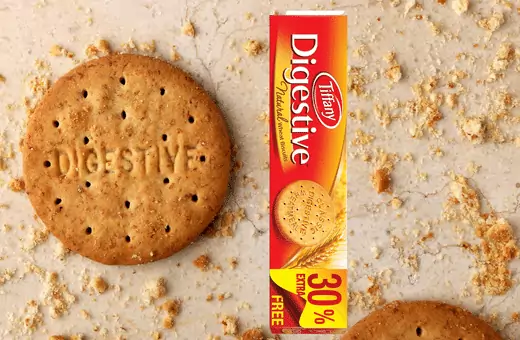 digestive biscuit is a healthy substitute of graham cracker