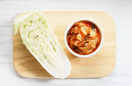 kimchi and sauerkraut are popular in many recipes mainly made with cabbage.