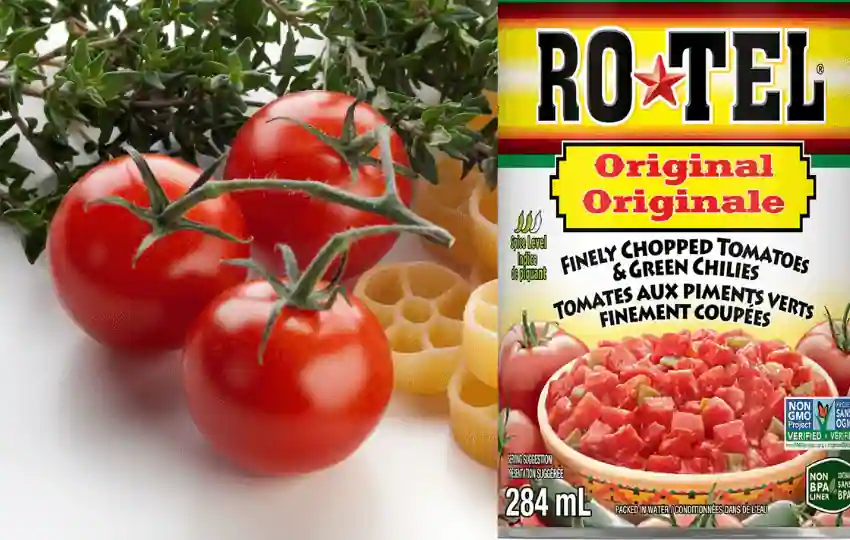 rotel tomatoes are a type of canned tomatoes that are used in many dishes