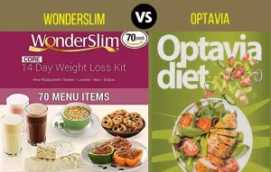 wonderslim vs optavia, both diets are based on healthy eating habits