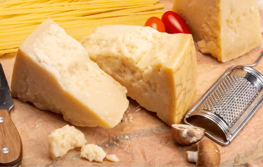 grana padano is a popular hard cow's milk cheese that is very versatile and is used in many recipes