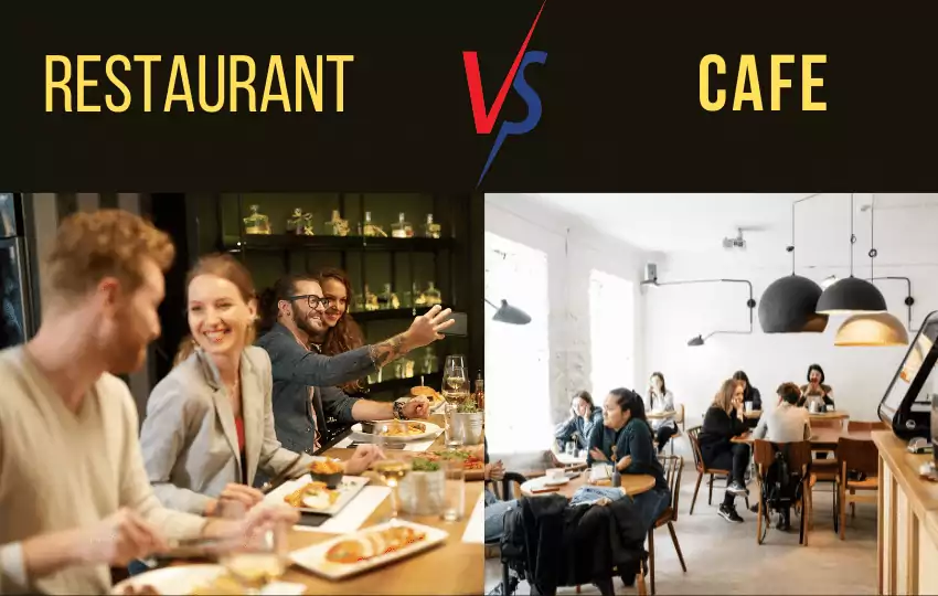 restaurant vs cafe