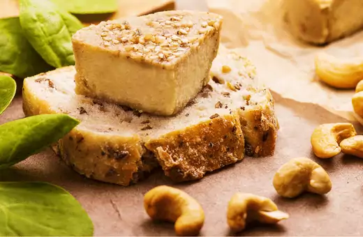cashews cheese is one of the best vegan substitutes for taleggio cheese