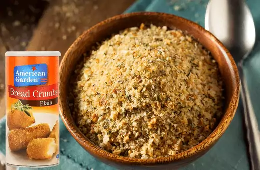 substitute bread crumbs for potato flakes to add a crunchy texture
