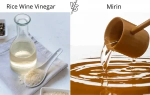 rice wine vinegar vs mirin