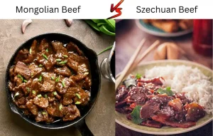 Mongolian Beef vs Szechuan Beef