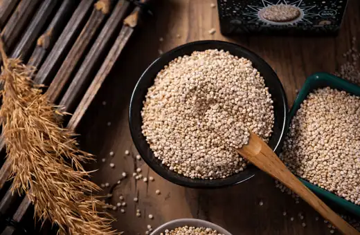 quinoa is a great alternative for acini de pepe
