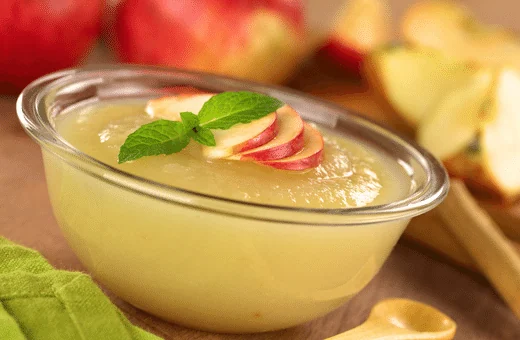 applesauce is a great banana substitute in baking recipe