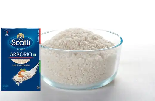 Arborio rice.