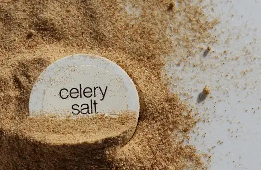 Celery salt can be used as a replacement for curing salt