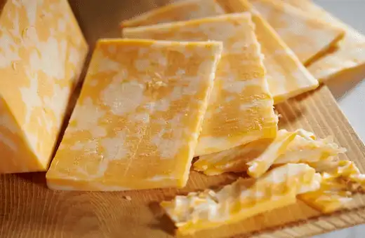 COLBY CHEESE is a perfect substitute for cheddar cheese.