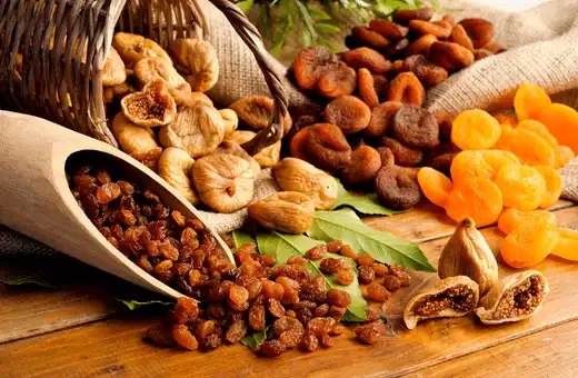 Dried fruits are the fruit that has been dehydrated or dried to remove all moisture content is an excellent alternative for Desiccated Coconut 