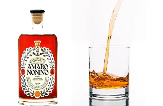 Italian Amaro is a sweet, bitter type of liqueur with an herbal taste. It is made from various herbs and can be used as a substitute for Benedictine in recipes. 