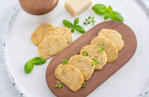 Parmesan Crackers is an ideal Garlic bread alternative