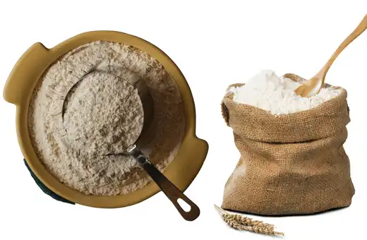 Pastry flour vs Bread flour.