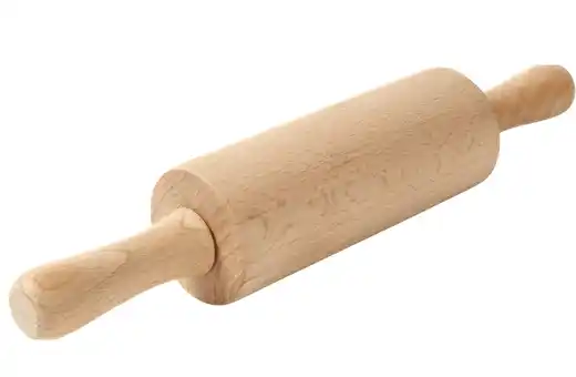 A rolling pin makes for an easy substitute if you don't have a meat mallet. 