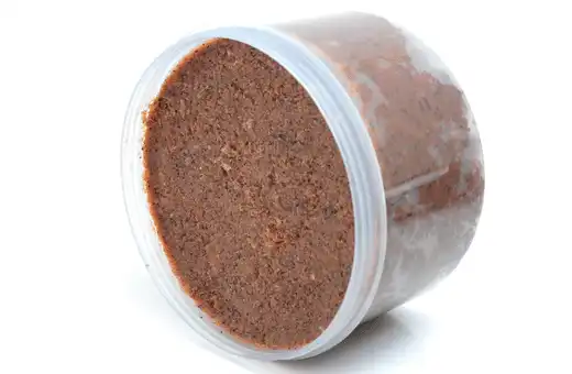 Shrimp paste is an anchovy paste substitute made of fermented ground shrimp.