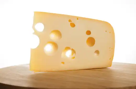 SWISS CHEESE is an alternative to Monterey Jack Cheese