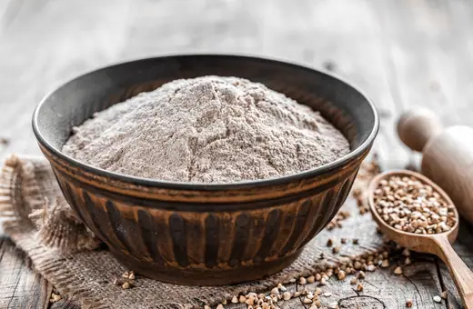 Another gluten-free option you can try instead of garbanzo bean flour that is buckwheat flour