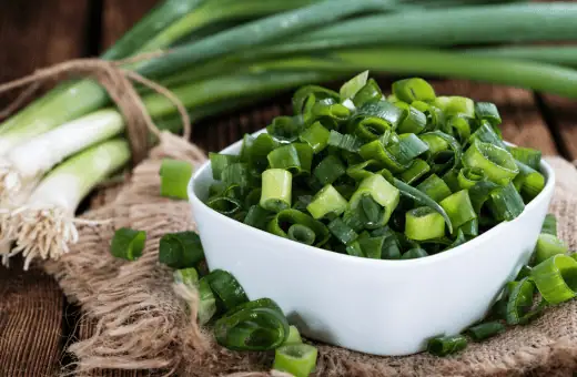 green onion or scallion is a good leek substitute