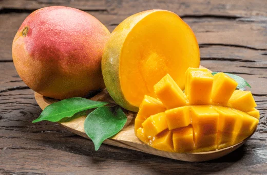mango is a great substitution for persimmon in salads or smoothies