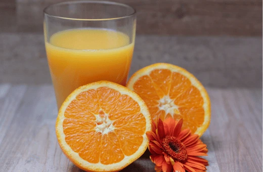 orange juice is a great substitute for cranberry juice