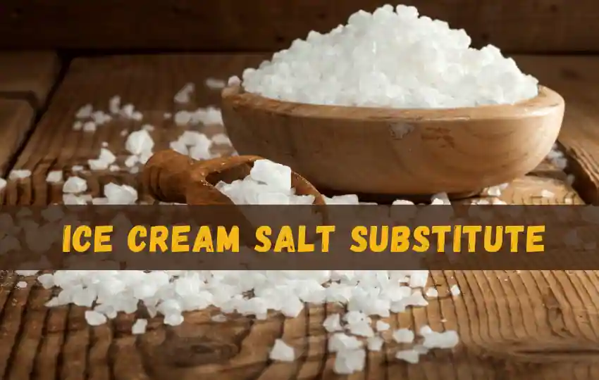ice cream salt is a type of coarse granular salt used in making homemade ice creams
