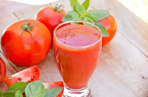 tomato juice is good alternate for crushed tomatoes