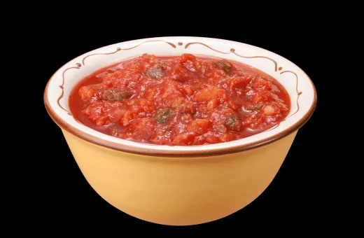 salsa is a good substitute for crushed tomatoes