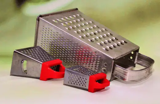 you can use a box grater as a substitute for a food processor