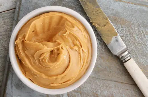 creamy nut butter is nice substitute for boursin cheese