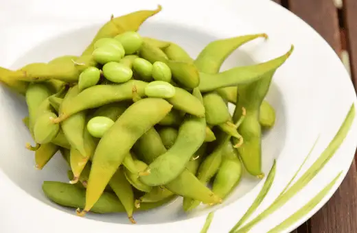 edamame beans are nice replacements for samphire