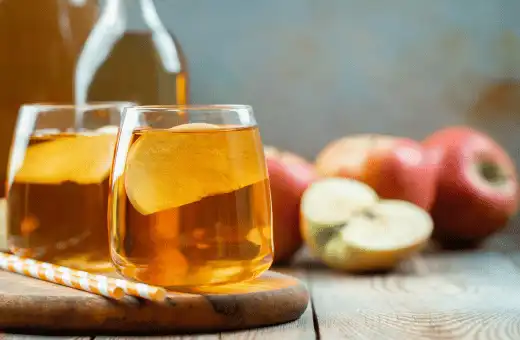 mulled apple juice is a great apple cider substitute